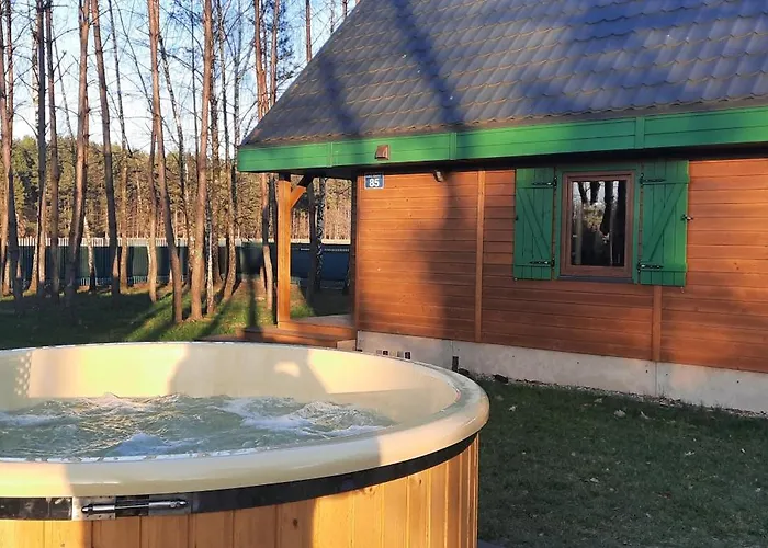 Domek Na Mazurach W Zagajniku Przy Jeziorze